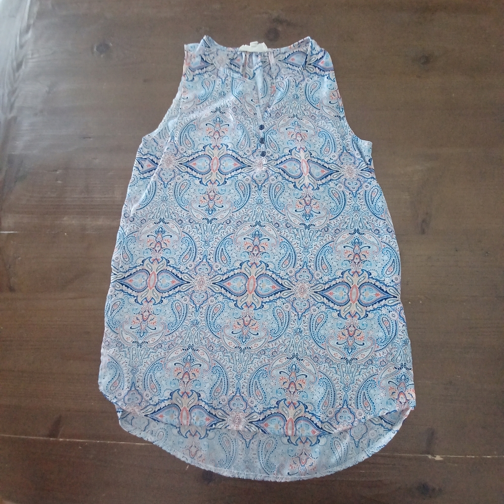 Pink rose women's blouse size XS